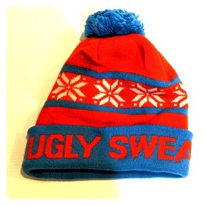 Ugly sweater run stocking cap